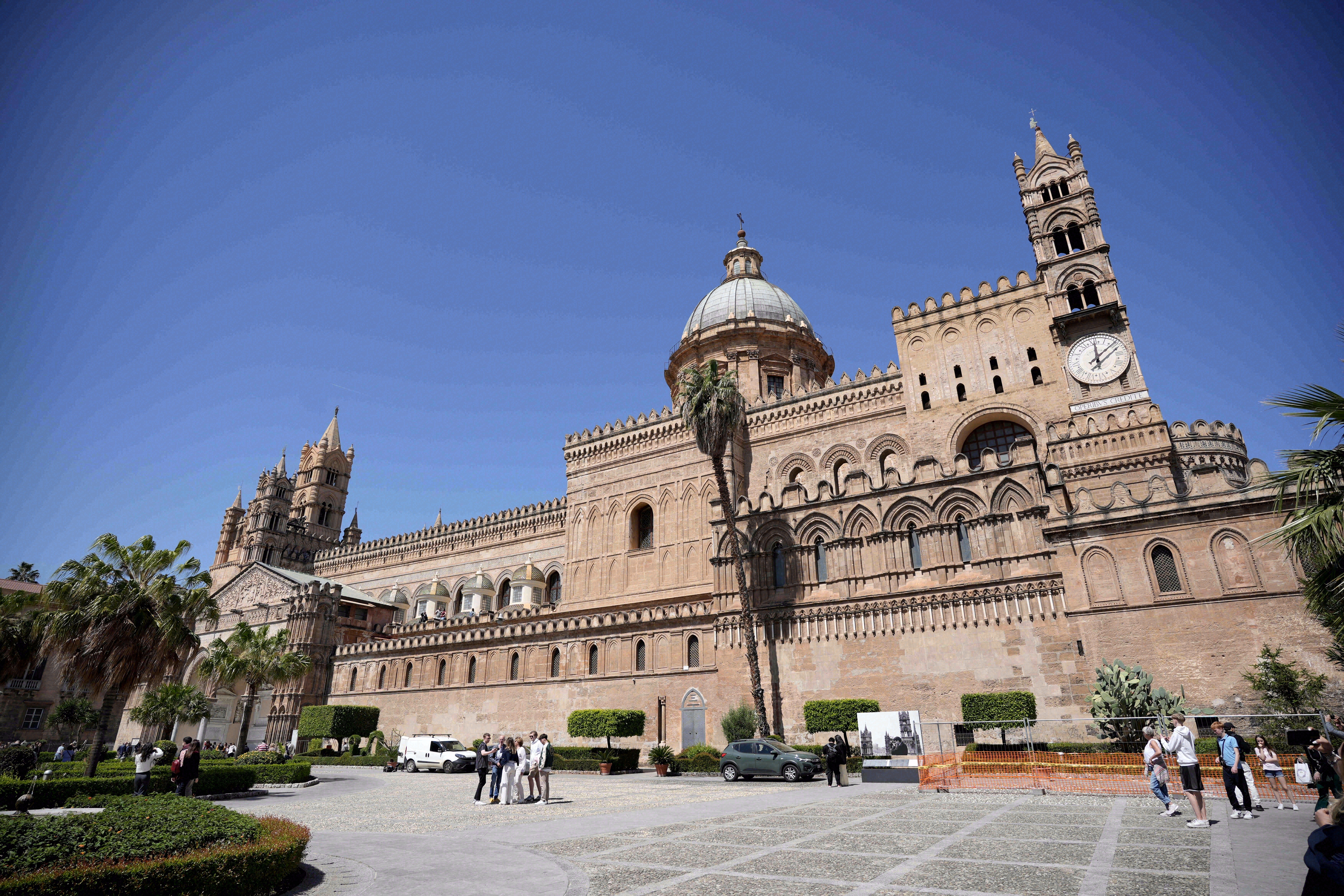 Palermo Cathedral - your ship makes a stop here on the way to Tunis.